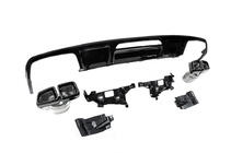 Mercedes CLS C218 2011–2018 Zadní difuzor s koncovkami výfuku Black (2015-2018, design CLS63) fotografie 5