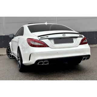 Zadní difuzor s koncovkami výfuku Black (2015-2018, design CLS63) fotografie 1