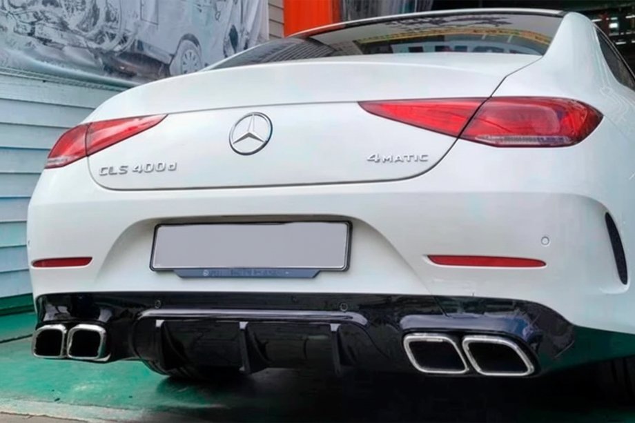 Mercedes CLS C257 2018– Zadní difuzor s koncovkami výfuku (design GT63) Image