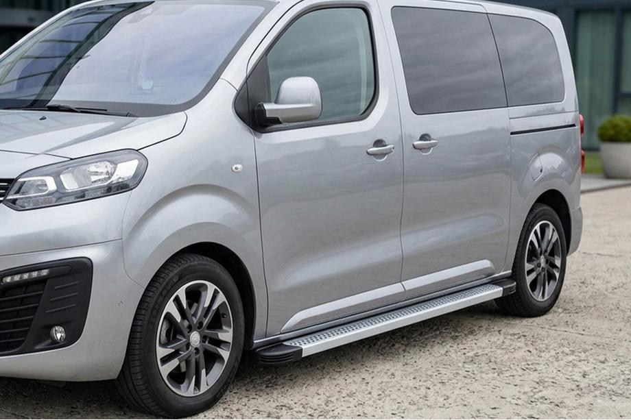Opel Zafira Life 2019– Boční nášlapy Maya V2 (2 ks, hliník) XS – Krátký rozvor Image