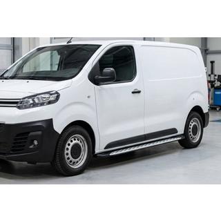 Boční prahy Shining V1 (2 ks, hliník) Opel Zafira Life 2019– fotografie 1
