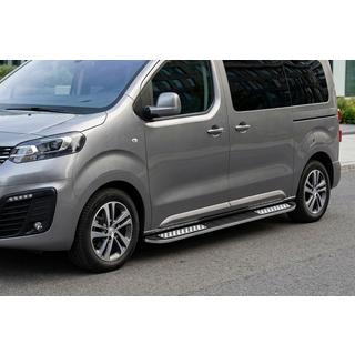 Boční nášlapy Tayga V2 (2 ks, hliník) Opel Zafira Life 2019– fotografie 1