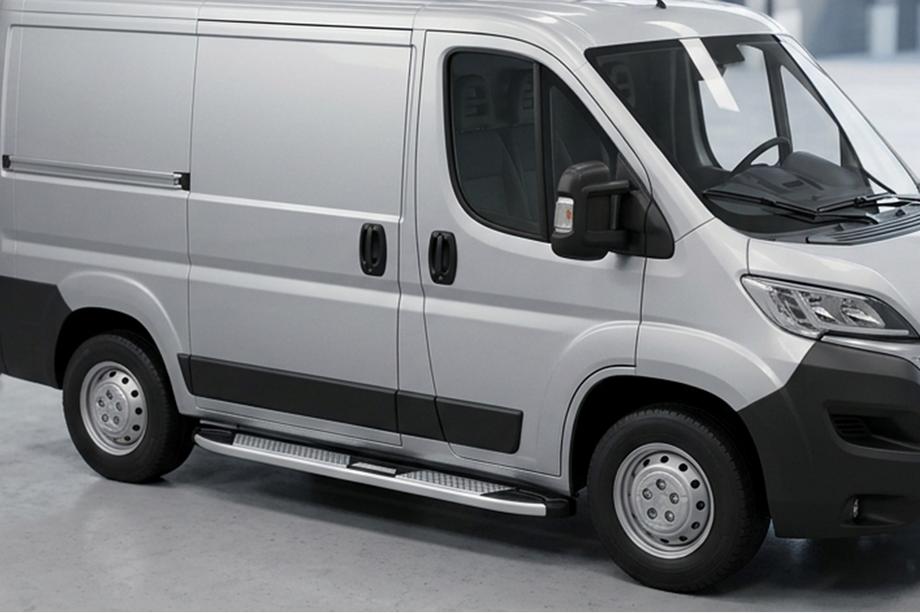 Opel Movano 2021– Boční nášlapy Mevsim Grey (2 ks, hliník) Image