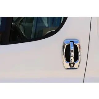 Nerezové kryty dveřních klik