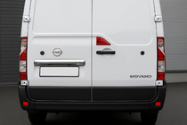 Opel Movano 2021– Chromová lišta nad SPZ (nerez) fotografie 1