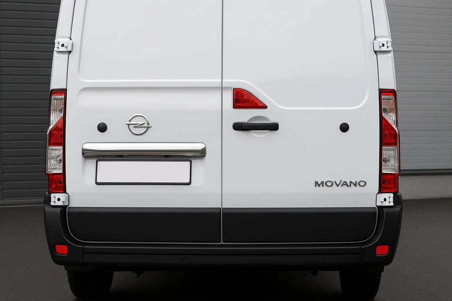 Opel Movano 2021– Chromová lišta nad SPZ (nerez) Image