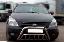 Kia Carnival 2002–2013 Přední ochranný rám WT002 (2006-2013, nerez) fotografie 1
