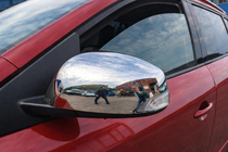 Renault Fluence 2009–2016 Nerezové kryty zrcátek (2 ks) OmsaLine – italská nerezová ocel fotografie 1