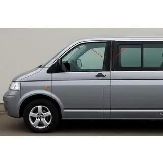 Chromové kryty dveřních sloupků EuroCap Volkswagen T5 Multivan 2003–2010 fotografie 1