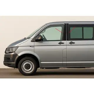 Chromové kryty dveřních sloupků EuroCap Volkswagen T5 2010–2015 fotografie 1