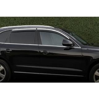 Okenní deflektory s chromovanou lištou Niken Luxury (4 ks) fotografie 1
