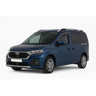 Okenní deflektory s chromovanou lištou Niken Luxury (2 ks) Ford Connect 2021– fotografie 1