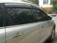 Ford Kuga/Escape 2013–2019 Okenní deflektory s chromovanou lištou Niken Luxury (4 ks) fotografie 4
