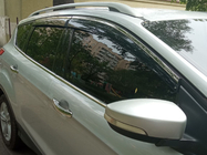 Ford Kuga/Escape 2013–2019 Okenní deflektory s chromovanou lištou Niken Luxury (4 ks) fotografie 5