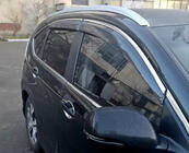 Honda CRV 2012–2016 Okenní deflektory s chromovanou lištou Niken Luxury (4 ks) fotografie 1