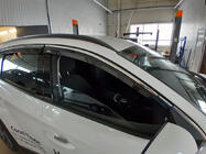 Hyundai Tucson NX4 2021– Okenní deflektory s chromovanou lištou Niken Luxury (4 ks) fotografie 1