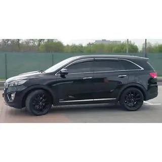 Okenní deflektory s chromovanou lištou Niken Luxury (4 ks) fotografie 4