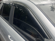 Mercedes ML W164 2005–2011 Okenní deflektory s chromovanou lištou Niken Luxury (4 ks) fotografie 5