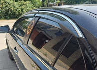Mitsubishi Lancer X 2008– Okenní deflektory s chromovanou lištou Niken Luxury (4 ks) fotografie 3