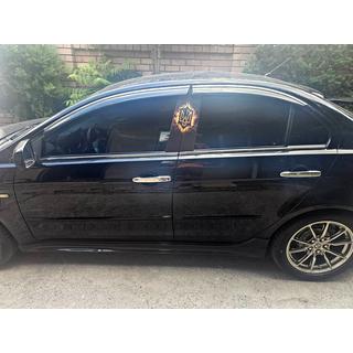 Okenní deflektory s chromovanou lištou Niken Luxury (4 ks) fotografie 1