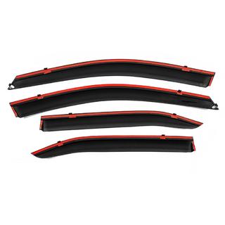 Ofuky oken s chromovanou lištou Niken Luxury (EU, 4 ks) Toyota Camry 2006–2011 fotografie 3