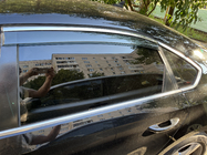 Volkswagen Passat B7 2012–2015 Deflektory oken s chromovanou lištou Niken Luxury (USA, 4 ks) fotografie 4