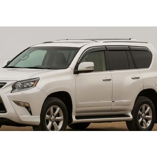 Ofuky oken s chromovou lištou Niken Luxury (6 ks) Lexus GX460 2009–2023 fotografie 1