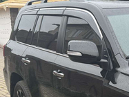 Lexus LX570/450d 2008–2022 Ofuky oken s chromovanou lištou Niken Luxury (2008-2015, 6 ks) fotografie 1