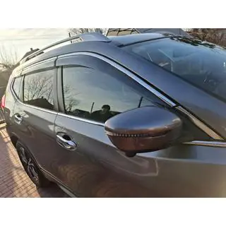 Ofuky oken s chromovou lištou Niken Luxury (6 ks) fotografie 1