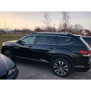 Ofuky oken s chromovou lištou Niken Luxury (6 ks) fotografie 3