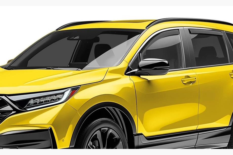 Honda CRV 2017–2022 Vkládací deflektory oken Niken Luxury (4 ks) Fotografie 4
