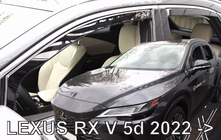 Lexus RX 2022– Vkládací deflektory oken Niken Luxury (4 ks) fotografie 3