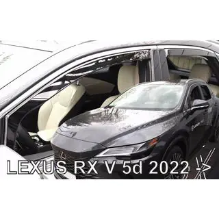 Vkládací deflektory oken Niken Luxury (4 ks) Lexus RX 2022– fotografie 3