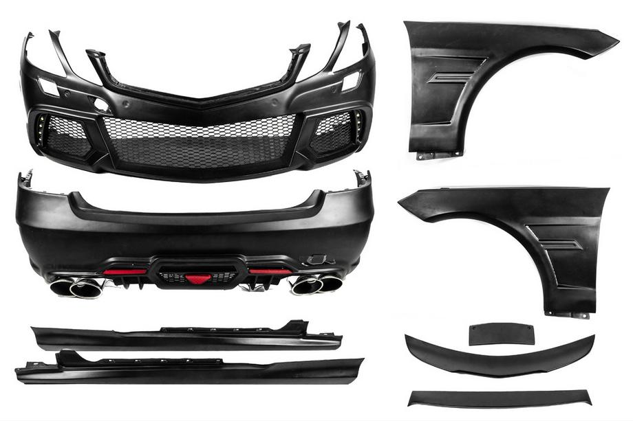 Mercedes E-Class kupé C207 2010–2017 Sada bodykitu 2009-2012 (WALD, sklolaminát) Image