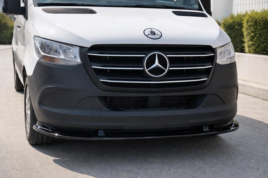 Mercedes Sprinter W907/W910 2018– Přední lip spoiler EuroCap (ABS) Fotografie 1