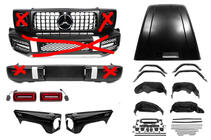 Mercedes G-Class W463 1990–2018 Sada pro facelift na G63 AMG 2018 (nekompletni sada) fotografie 1