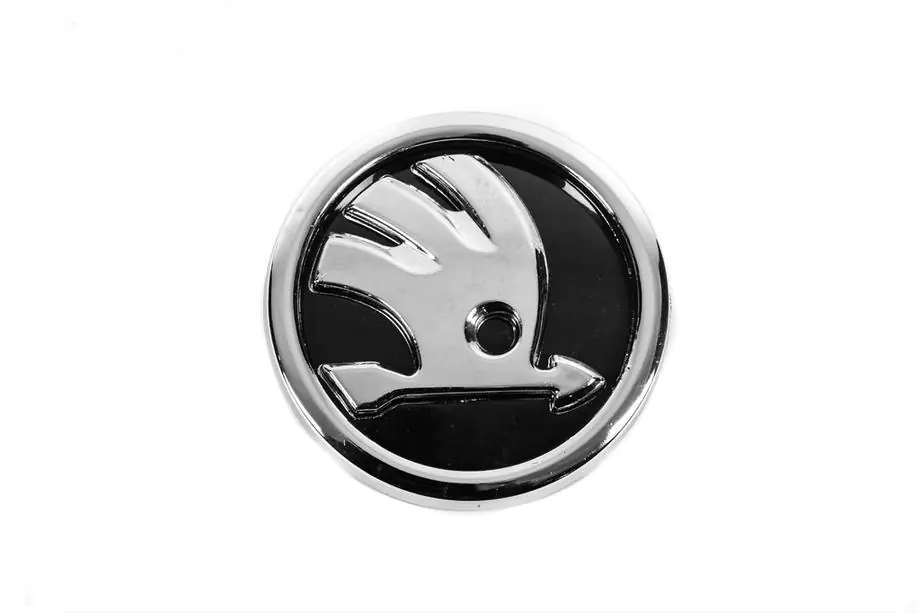Skoda Emblém 3W0853621 V-1 (89 mm) Fotografie 1