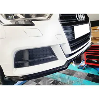 Přední lip spoiler DPT V-2 (lesklá černá)