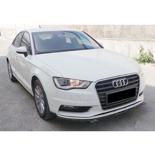 Přední lip spoiler DPT V-3 (Sedan/HB, lesklá černá) Audi A3 2012–2020 fotografie 2