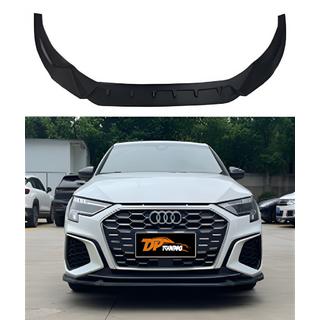 Přední lip spoiler DPT V-1 (lesklá černá) Audi A3 2020–