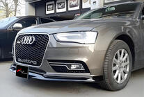 Audi A4 B8 2007–2015 Přední lip spoiler DPT (2011-2015, k lakování) fotografie 1