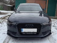 Audi A5 2007–2015 Přední lip nástavec DPT (pro S-Line, 2011-2015, černý lesk) fotografie 3