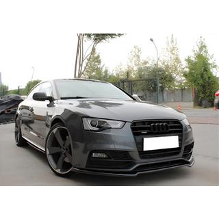 Přední lip spoiler DPT V-2 (pro S-Line, 2011-2015) (černý lesk) fotografie 3