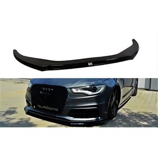 Přední lip spoiler DPT V-2 (pro S-Line, 2011-2015) (černý lesk) fotografie 4
