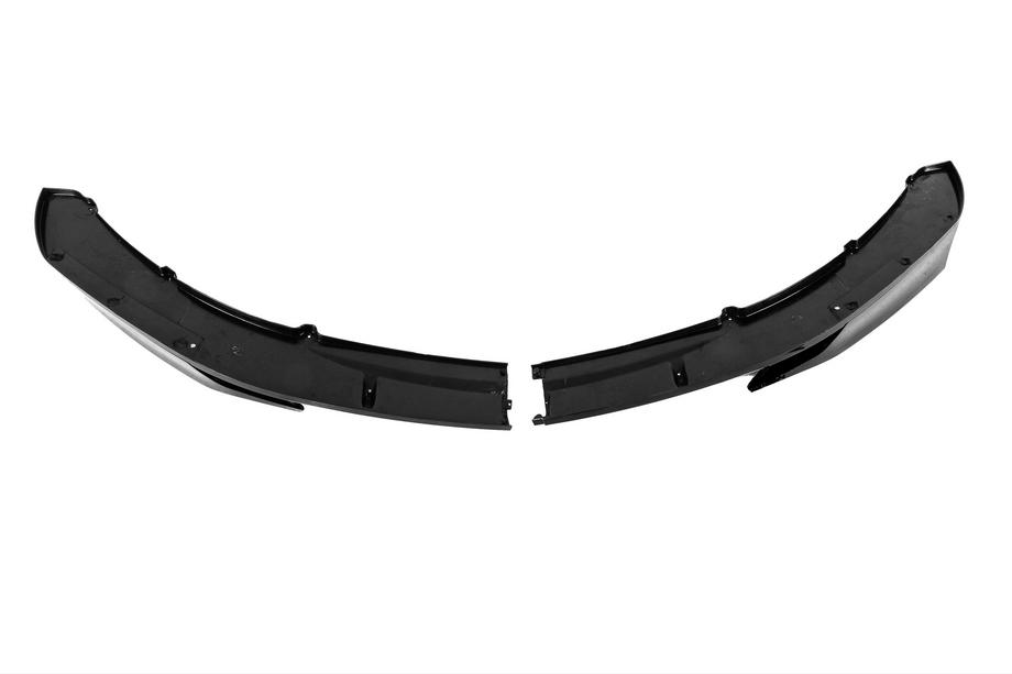 BMW řada 1 F20/F21 2011–2019 Přední lip nástavec DPT V-1 (pro M Performance, lesklá černá, 2 ks) Fotografie 9