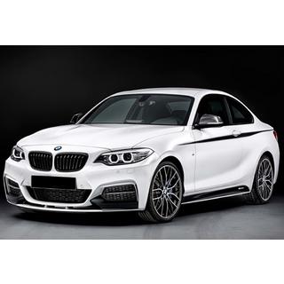 Přední lip spoiler DPT V-2 (pro M Performance, černý lesk) BMW řady 2 F22/F23 2014–2021 fotografie 1
