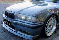 BMW řada 3 E36 1990–2000 Přední lip nástavec DPT (pro M3, lesklá černá) fotografie 1
