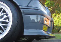BMW řada 3 E36 1990–2000 Přední lip nástavec DPT (pro M3, lesklá černá) fotografie 2