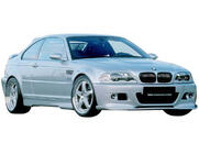 BMW řada 3 E46 1998–2006 Přední lip nástavec DPT (pro Hamman, černý lesk) fotografie 2