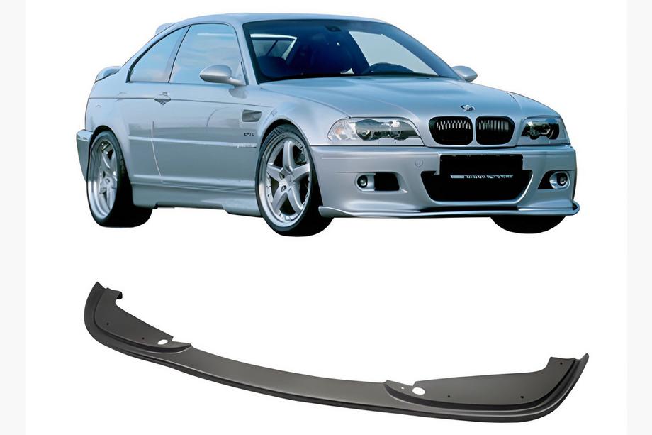 BMW řada 3 E46 1998–2006 Přední lip nástavec DPT (pro Hamman, černý lesk) Image